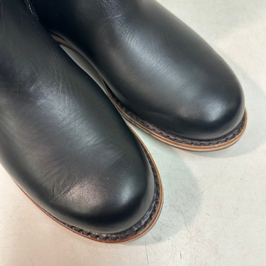 Excellent Rancourt & Co. X Helm Pablo Zip Moto Ankle Boot Black Made In Usa 7 D — image 7 of 8